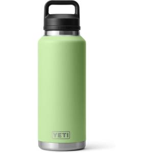 imageYETI Rambler 46 oz Bottle Leakproof Vacuum Insulated Stainless Steel with Chug Cap Sea ViewKey Lime