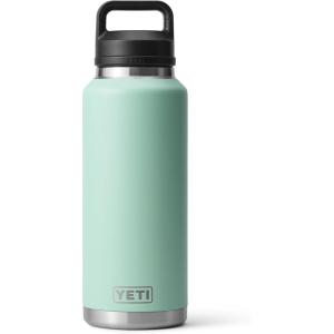imageYETI Rambler 46 oz Bottle Leakproof Vacuum Insulated Stainless Steel with Chug Cap Sea ViewSeafoam