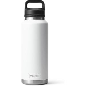 imageYETI Rambler 46 oz Bottle Leakproof Vacuum Insulated Stainless Steel with Chug Cap Sea ViewWhite