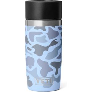 imageYETI Rambler 8 oz Travel Bottle Stainless Steel Vacuum Insulated with Leakproof Commuter Cap Royal BlueBlue Camo
