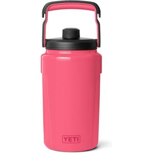 imageYETI Silo Half Gallon Insulated Chug Cap Water Jug  Leakproof Lightweight Sports Bottle with Fence Hook Handle  Keeps Drinks IceCold  Ideal for Gym Sports amp Tournaments Royal BlueTropical Pink