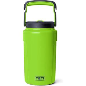 imageYETI Silo Half Gallon Insulated Straw Cap Water Jug  Leakproof Lightweight Sports Bottle with Fence Hook Handle  Keeps Drinks IceCold  Ideal for Gym Sports amp Tournaments Tropical PinkVenom