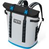 imageYETI Hopper M Series Backpack Soft Sided Coolers with MagShield AccessFog GrayBlue