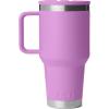 imageYETI Rambler 30 oz Travel Mug with Flip Straw Lid  Stainless Steel Vacuum Insulated Leakproof Cup Holder FriendlyDesert Bloom