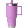 imageYETI Rambler 30 oz Travel Mug with Flip Straw Lid  Stainless Steel Vacuum Insulated Leakproof Cup Holder FriendlyDesert Bloom