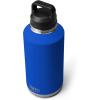 imageYETI Rambler 64 oz Bottle Vacuum Insulated Leakproof Stainless Steel with Chug Cap Royal BlueRoyal Blue