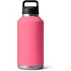 imageYETI Rambler 64 oz Bottle Vacuum Insulated Leakproof Stainless Steel with Chug Cap Royal BlueTropical Pink