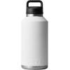 imageYETI Rambler 64 oz Bottle Vacuum Insulated Leakproof Stainless Steel with Chug Cap Royal BlueWhite
