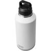 imageYETI Rambler 64 oz Bottle Vacuum Insulated Leakproof Stainless Steel with Chug Cap Royal BlueWhite