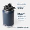 imageYETI Rambler Gallon Jug 20 Vacuum Insulated Leakproof Stainless Steel with MagCap Cape TaupeBlack