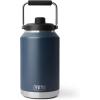 imageYETI Rambler Gallon Jug 20 Vacuum Insulated Leakproof Stainless Steel with MagCap Cape TaupeNavy