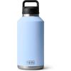 imageYETI Rambler 64 oz Bottle Vacuum Insulated Leakproof Stainless Steel with Chug Cap Royal BlueBig Sky Blue