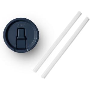 imageYETI Rambler 20 oz Travel Mug Straw Lid Royal BlueNavy