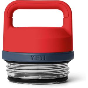 imageYETI Rambler Bottle Chug Cap NavyWhiteRescue RedNavy