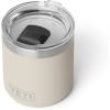imageYETI Rambler 10 oz Ceramic Lined Lowball 20 Vacuum Insulated with MagSlider Lid Sea StoneCape Taupe