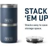 imageYETI Rambler 10 oz Ceramic Lined Lowball 20 Vacuum Insulated with MagSlider Lid Sea StoneNavy