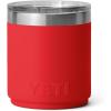 imageYETI Rambler 10 oz Ceramic Lined Lowball 20 Vacuum Insulated with MagSlider Lid Sea StoneRescue Red