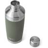 imageYETI Rambler 20 oz Cocktail Shaker Stainless Steel Vacuum Insulated Sea StoneCamp Green