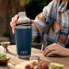 imageYETI Rambler 20 oz Cocktail Shaker Stainless Steel Vacuum Insulated Sea StoneCamp Green