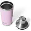 imageYETI Rambler 20 oz Cocktail Shaker Stainless Steel Vacuum Insulated Sea StoneCherry Blossom  Textured