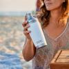 imageYETI Rambler 20 oz Cocktail Shaker Stainless Steel Vacuum Insulated Sea StoneKey Lime