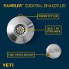 imageYETI Rambler 20 oz Cocktail Shaker Stainless Steel Vacuum Insulated Sea StoneLid Only
