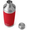 imageYETI Rambler 20 oz Cocktail Shaker Stainless Steel Vacuum Insulated Sea StoneRescue Red
