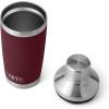 imageYETI Rambler 20 oz Cocktail Shaker Stainless Steel Vacuum Insulated Sea StoneWild Vine Red