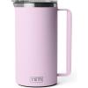 imageYETI Rambler 64 oz Pitcher Vacuum Insulated Stainless Steel with MagSlider Lid Sea StoneCherry Blossom