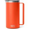 imageYETI Rambler 64 oz Pitcher Vacuum Insulated Stainless Steel with MagSlider Lid Sea StonePapaya