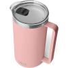 imageYETI Rambler 64 oz Pitcher Vacuum Insulated Stainless Steel with MagSlider Lid Sea StoneSandstone Pink