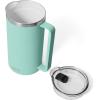 imageYETI Rambler 64 oz Pitcher Vacuum Insulated Stainless Steel with MagSlider Lid Sea StoneSea StoneTextured