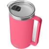 imageYETI Rambler 64 oz Pitcher Vacuum Insulated Stainless Steel with MagSlider Lid Sea StoneTropical Pink
