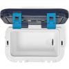 imageYETI Roadie 15 Hard Cooler with DoubleDuty Shoulder StrapWhiteBlue