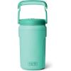imageYETI Silo 40 oz Insulated Magslider Straw Cap Water Jug  Leakproof Lightweight Sports Bottle with Fence Hook Handle  Keeps Drinks IceCold  Ideal for Gym Sports amp Tournaments Tropical PinkSeafoam