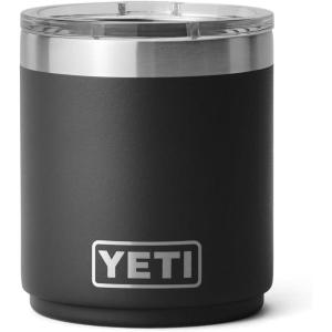 imageYETI Rambler 10 oz Ceramic Lined Lowball 20 Vacuum Insulated with MagSlider Lid Sea StoneBlack