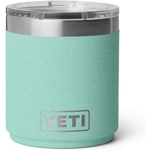 imageYETI Rambler 10 oz Ceramic Lined Lowball 20 Vacuum Insulated with MagSlider Lid Sea StoneSea StoneTextured