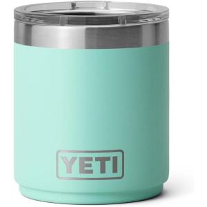 imageYETI Rambler 10 oz Ceramic Lined Lowball 20 Vacuum Insulated with MagSlider Lid Sea StoneSeafoam