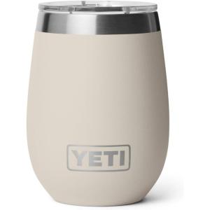 imageYETI Rambler 10 oz Wine Ceramic Lined Tumbler Sea StoneCape Taupe