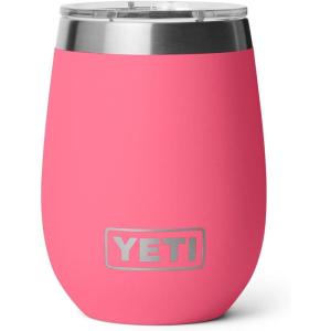 imageYETI Rambler 10 oz Wine Ceramic Lined Tumbler Sea StoneTropical Pink
