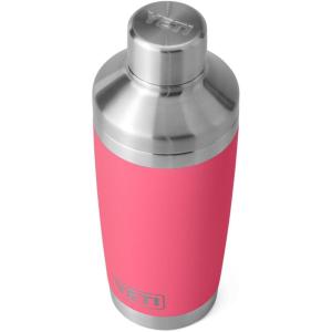 imageYETI Rambler 20 oz Cocktail Shaker Stainless Steel Vacuum Insulated Sea StoneTropical Pink