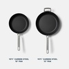 image:imageYETI Carbon Steel Skillet 10  PreSeasoned Nonstick RustResistant Use on Stovetop Oven Grill or Campfire10inch