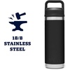 image:imageYETI Rambler 18 oz Bottle Leakproof Vacuum Insulated Stainless Steel with Chug Cap MistPinkGrasshopperBlack