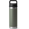 image:imageYETI Rambler 18 oz Bottle Leakproof Vacuum Insulated Stainless Steel with Chug Cap MistPinkGrasshopperCamp Green