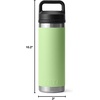 image:imageYETI Rambler 18 oz Bottle Leakproof Vacuum Insulated Stainless Steel with Chug Cap MistPinkGrasshopperKey Lime
