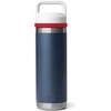image:imageYETI Rambler 18 oz Bottle Leakproof Vacuum Insulated Stainless Steel with Chug Cap MistPinkGrasshopperNavyRescue RedWhite