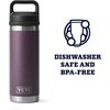 image:imageYETI Rambler 18 oz Bottle Leakproof Vacuum Insulated Stainless Steel with Chug Cap MistPinkGrasshopperNordic Purple