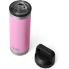 image:imageYETI Rambler 18 oz Bottle Leakproof Vacuum Insulated Stainless Steel with Chug Cap MistPinkGrasshopperPower Pink
