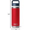 image:imageYETI Rambler 18 oz Bottle Leakproof Vacuum Insulated Stainless Steel with Chug Cap MistPinkGrasshopperRescue RedWhiteNavy