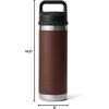image:imageYETI Rambler 18 oz Bottle Leakproof Vacuum Insulated Stainless Steel with Chug Cap MistPinkGrasshopperWetlands Brown